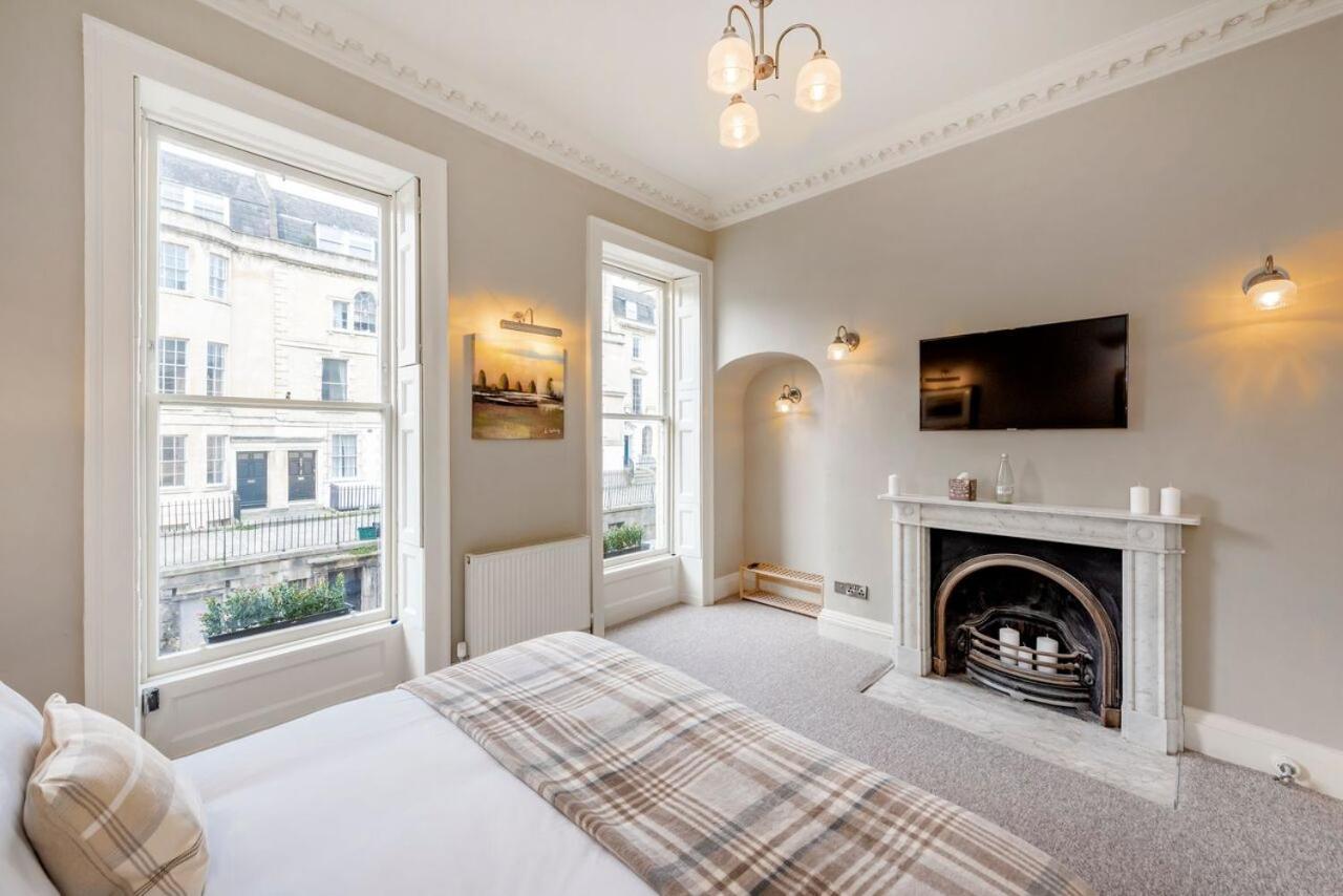 Luxury Two Floor Central Duplex Apartment Free Parking Bath Bagian luar foto